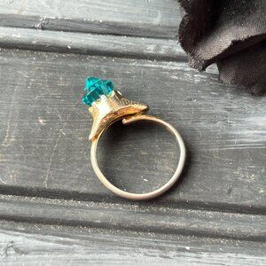 Adjustable Vintage Turquoise Ring